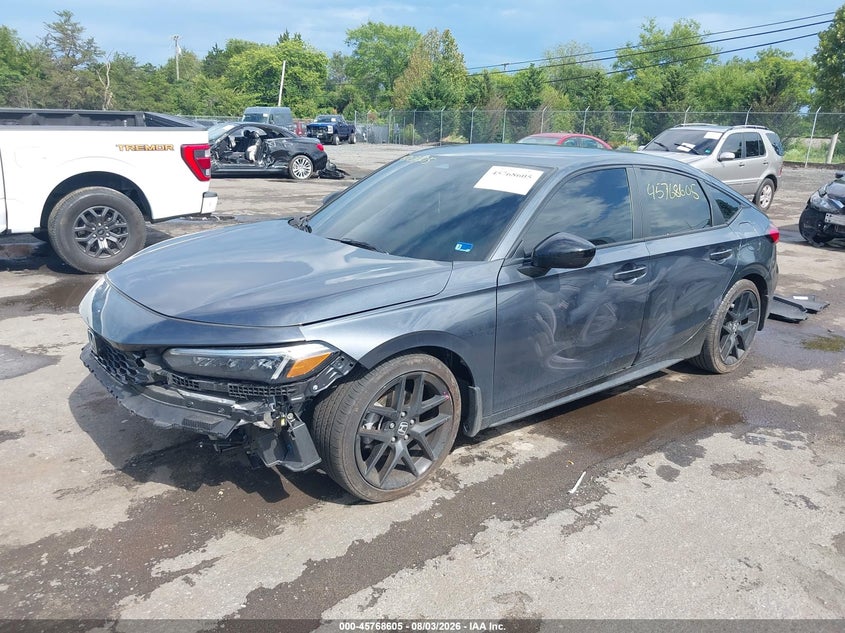 Vin: 19xfl2h81se010103, lot: 46267354, honda civic sedan sport 20252
