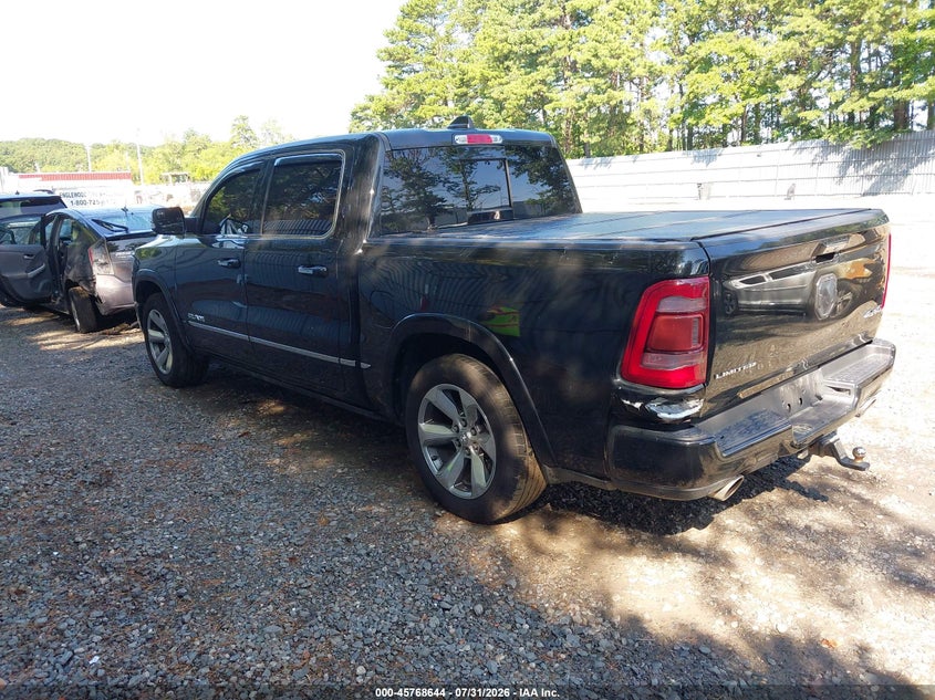 Vin: 1c6srfht3kn573021, lot: 46267393, ram 1500 limited  4x4 5'7 box 20193