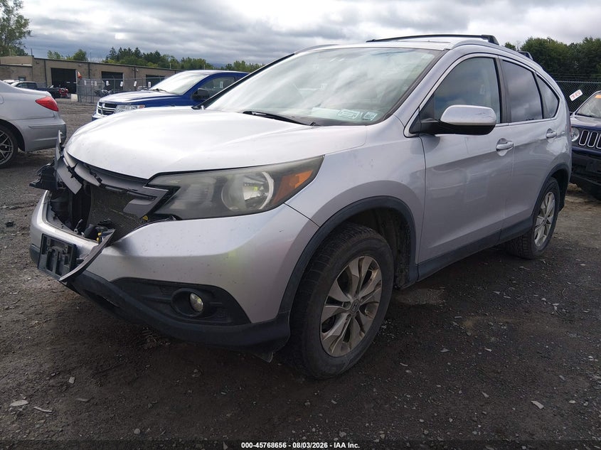 2013 Honda CR-V, Удар спереду, IAAI, VIN 2HKRM4H73DH647912 — фото 2