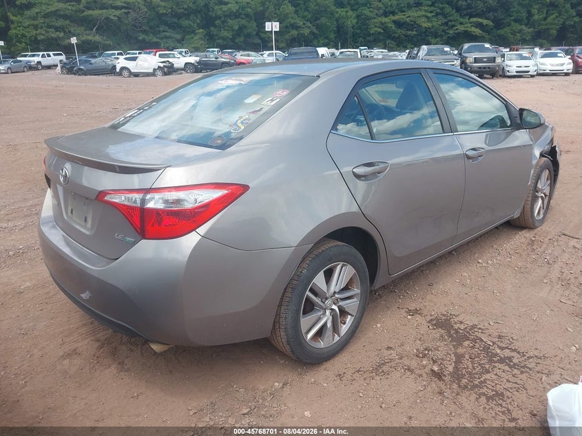Vin: 2t1bprhe0ec048295, lot: 46267450, toyota corolla le eco plus 20144