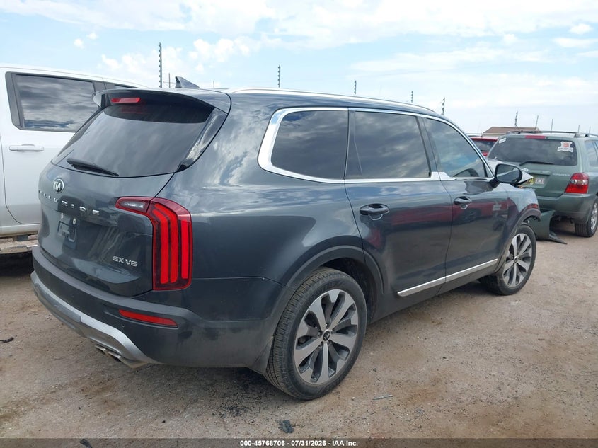 Vin: 5xyp34hc0mg181306, lot: 46267455, kia telluride ex 20214