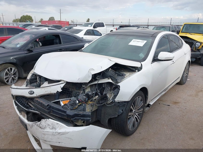 Vin: knaln4d79e5163864, lot: 46267471, kia cadenza premium 20142
