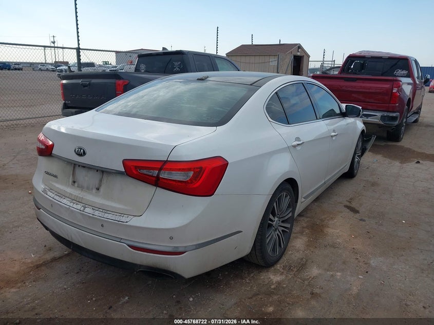 Vin: knaln4d79e5163864, lot: 46267471, kia cadenza premium 20144