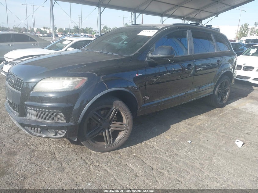 Vin: wa1dgafe3ed020002, lot: 46267478, audi q7 3.0t s line prestige 20142
