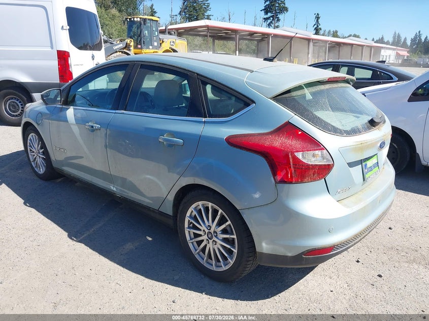 Vin: 1fadp3r45dl280867, lot: 46267481, ford focus electric 20133