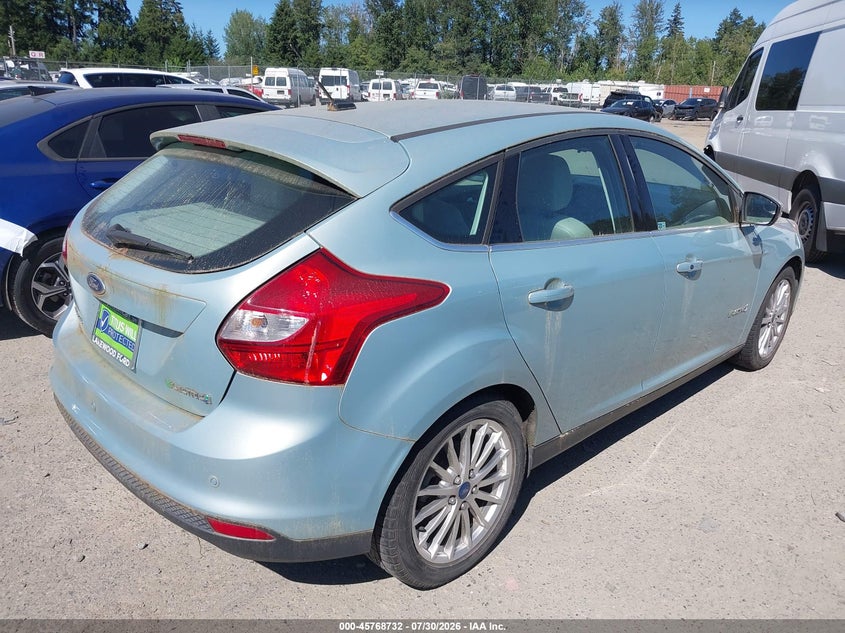 Vin: 1fadp3r45dl280867, lot: 46267481, ford focus electric 20134