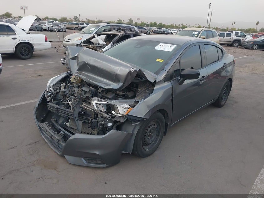 Vin: 3n1cn8dv1ll837739, lot: 46267485, nissan versa s xtronic cvt 20202