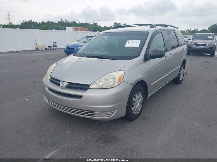 2005 Toyota Sienna, Звичайний знос, IAAI, VIN 5TDZA23C95S377095 — фото 2