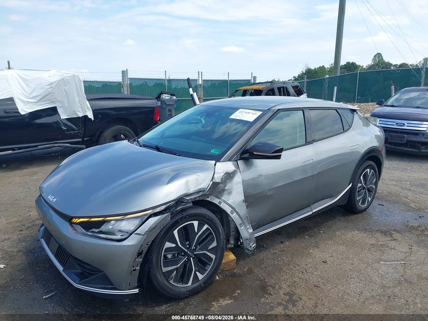 Vin: kndc34la2n5030854, lot: 46267498, kia ev6 wind 20222