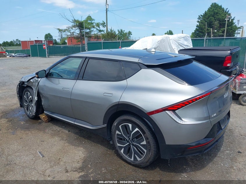 Vin: kndc34la2n5030854, lot: 46267498, kia ev6 wind 20223