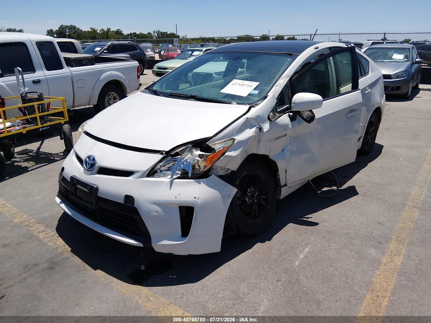 Vin: jtdkn3du9e1833757, lot: 46267499, toyota prius four 20142