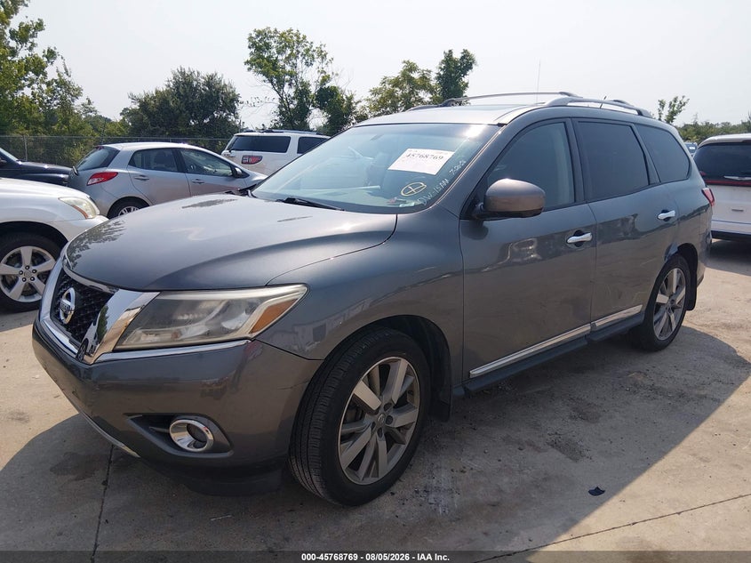 Vin: 5n1ar2mm9fc723142, lot: 46267518, nissan pathfinder platinum 20152
