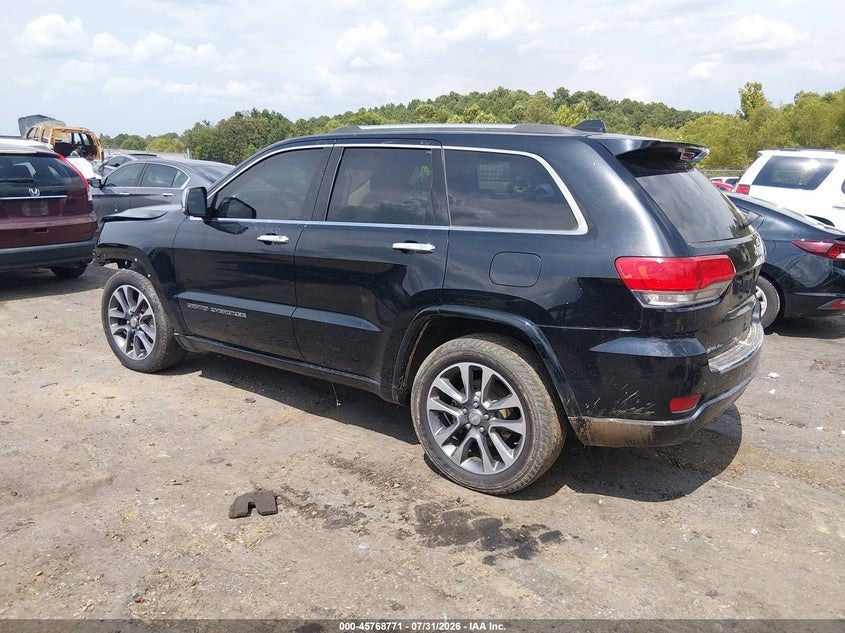 Vin: 1c4rjecgxhc731376, lot: 46267520, jeep grand cherokee overland 20173