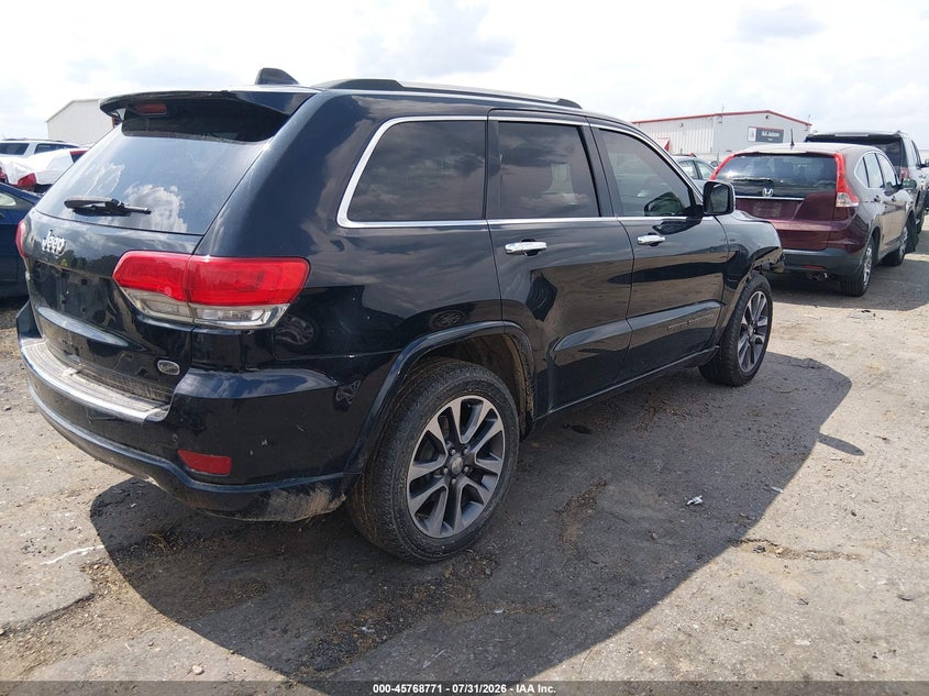 Vin: 1c4rjecgxhc731376, lot: 46267520, jeep grand cherokee overland 20174
