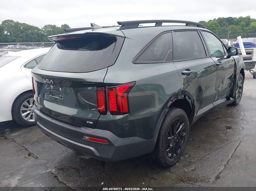Vin: 5xyrldlc5pg201229, lot: 46267522, kia sorento x-line s 20234