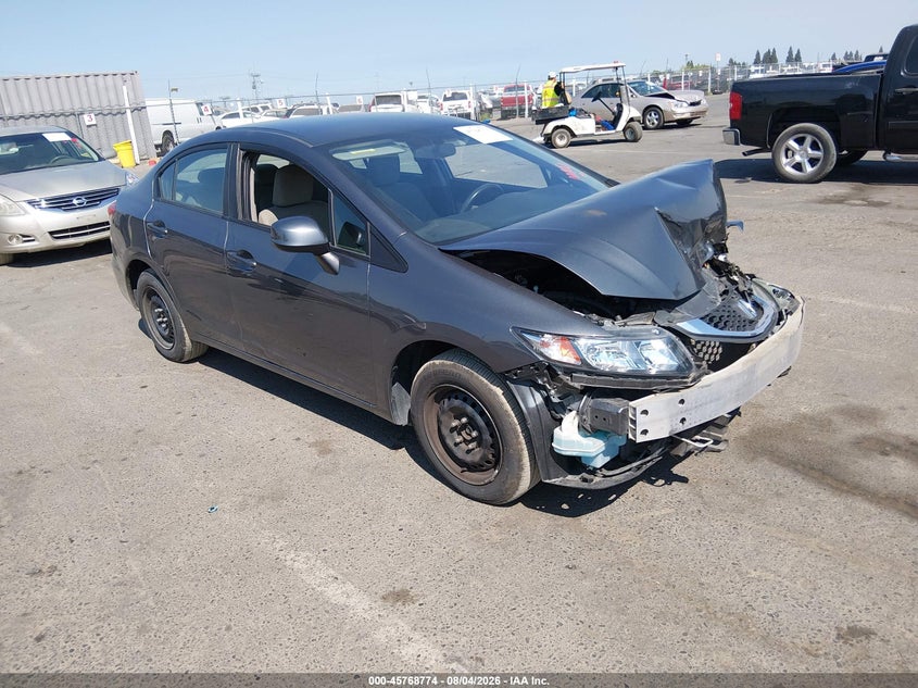 Vin: 19xfb2f57de256166, lot: 46267523, honda civic lx 2013 img_1