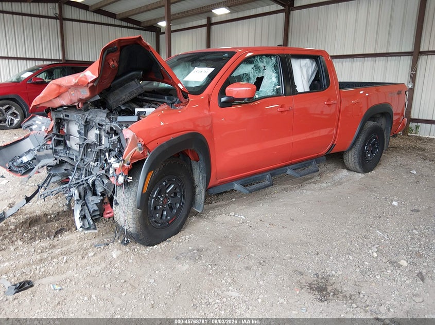 Vin: 1n6ed1fk3sn625598, lot: 46267530, nissan frontier long bed pro-4x 4x4 20252