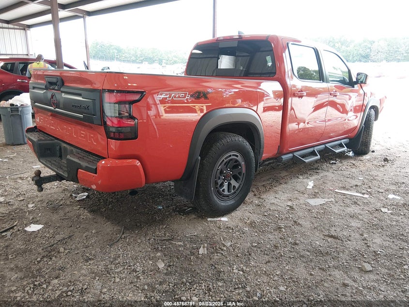 Vin: 1n6ed1fk3sn625598, lot: 46267530, nissan frontier long bed pro-4x 4x4 20254