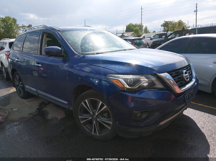 Vin: 5n1dr2mm6jc618287, lot: 46267541, nissan pathfinder platinum/s/sl/sv 2018 img_1