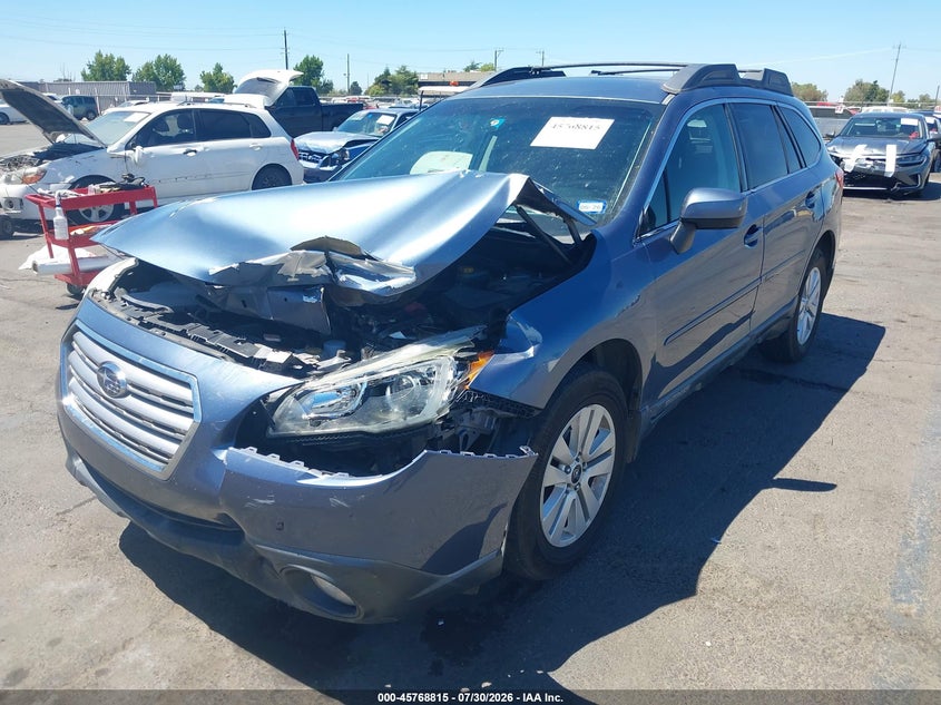 Vin: 4s4bsbccxg3355976, lot: 46267564, subaru outback 2.5i premium 20162