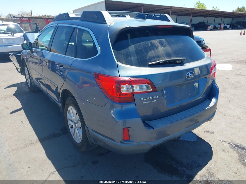 Vin: 4s4bsbccxg3355976, lot: 46267564, subaru outback 2.5i premium 20163