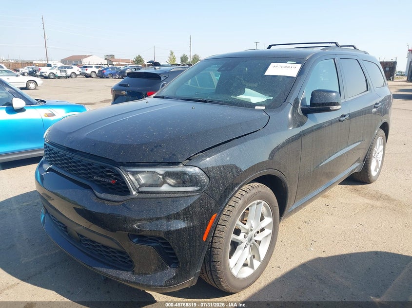 Vin: 1c4rdhdgxrc189852, lot: 46267568, dodge durango gt plus rwd 20242