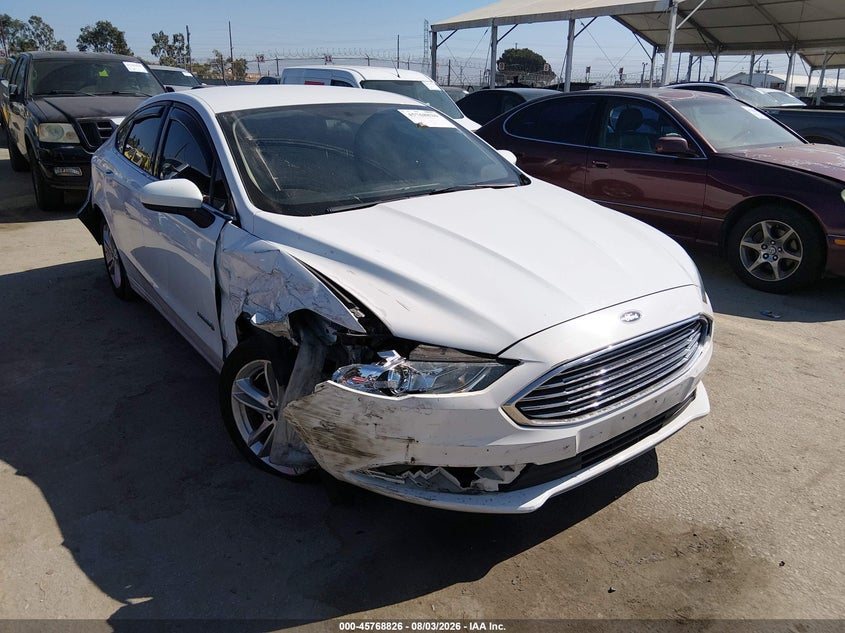 Vin: 3fa6p0lu7jr170304, lot: 46267575, ford fusion hybrid se 2018 img_1