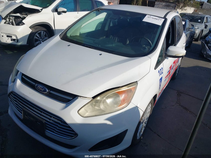 Vin: 1fadp5au4el505241, lot: 46267576, ford c-max hybrid se 20142