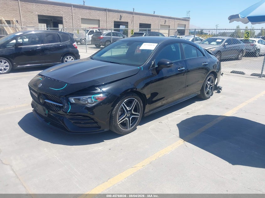 Vin: w1k5j4gb0pn331746, lot: 46267585, mercedes-benz cla 250 coupe 20232