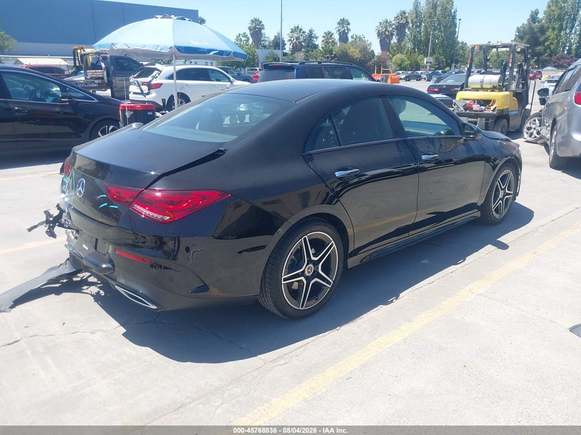 Vin: w1k5j4gb0pn331746, lot: 46267585, mercedes-benz cla 250 coupe 20234