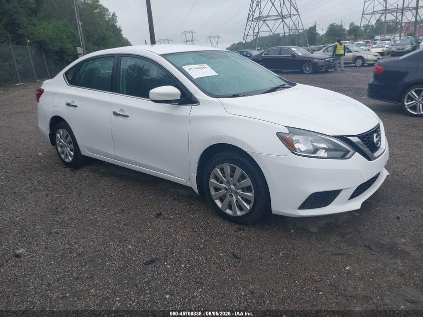 Vin: 3n1ab7ap8hy280239, lot: 46267587, nissan sentra s 2017 img_1