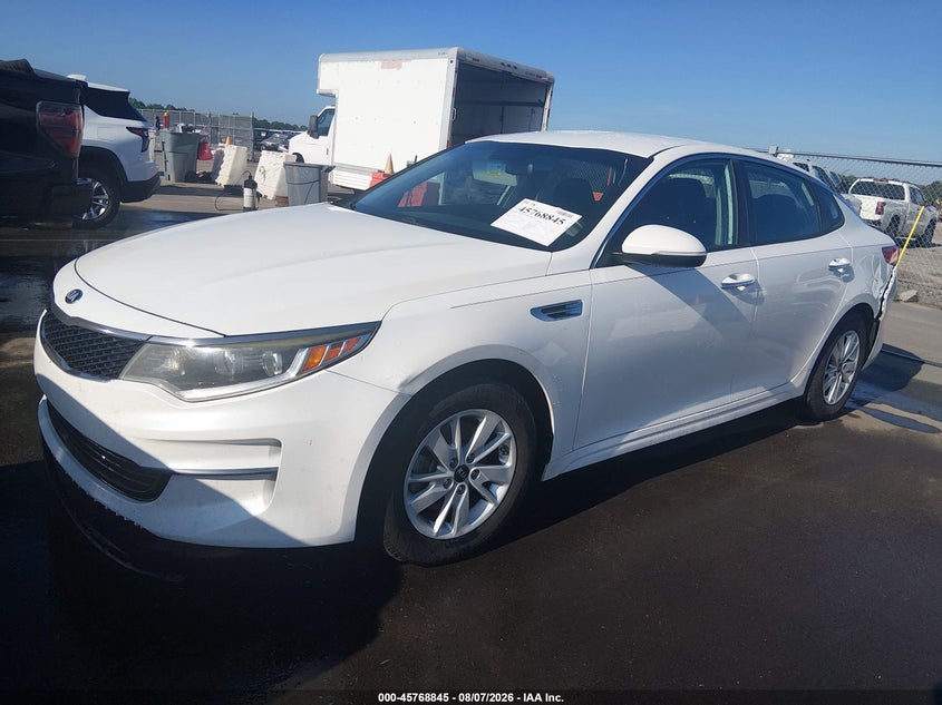 Vin: 5xxgt4l30gg033124, lot: 46267594, kia optima lx 20162