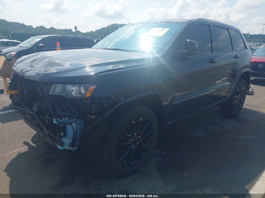 Vin: 1c4rjfag8hc767642, lot: 46267595, jeep grand cherokee altitude 4x4 20172