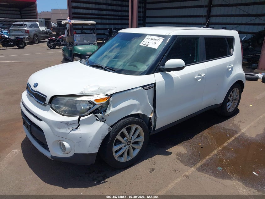 Vin: kndjp3a51k7661851, lot: 46267606, kia soul + 20192