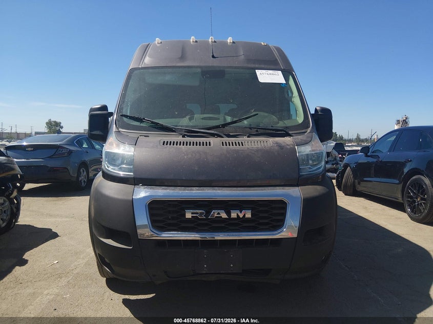 RAM PROMASTER 2500 2021 VIN 3C6LRVCG9ME531856