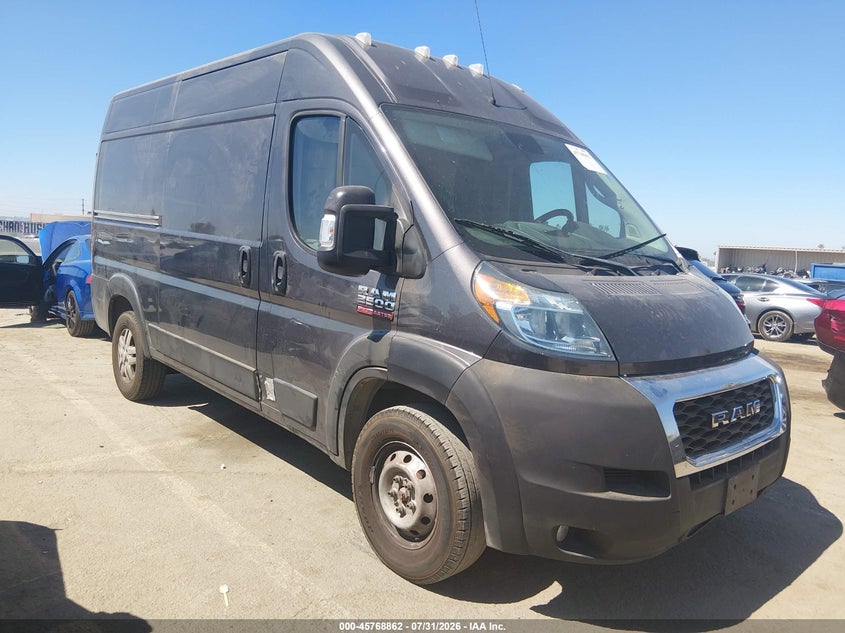 Vin: 3c6lrvcg9me531856, lot: 46267610, ram promaster 2500 high roof 136 wb 2021 img_1