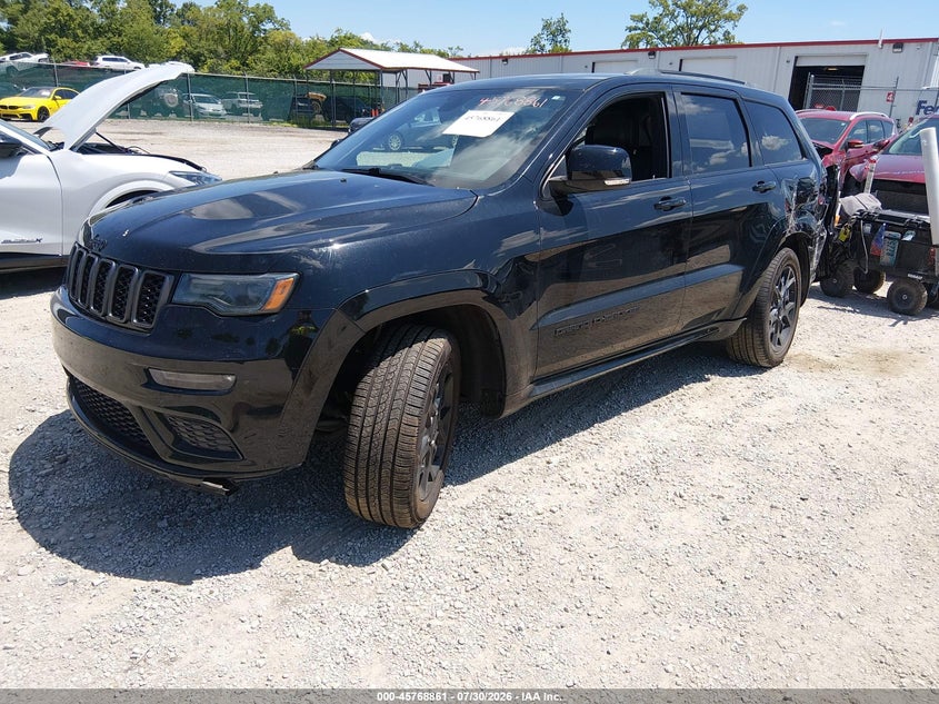 2021 Jeep Grand Cherokee Limited X 4X4, Rear, IAAI, VIN 1C4RJFBGXMC827185 — photo 2