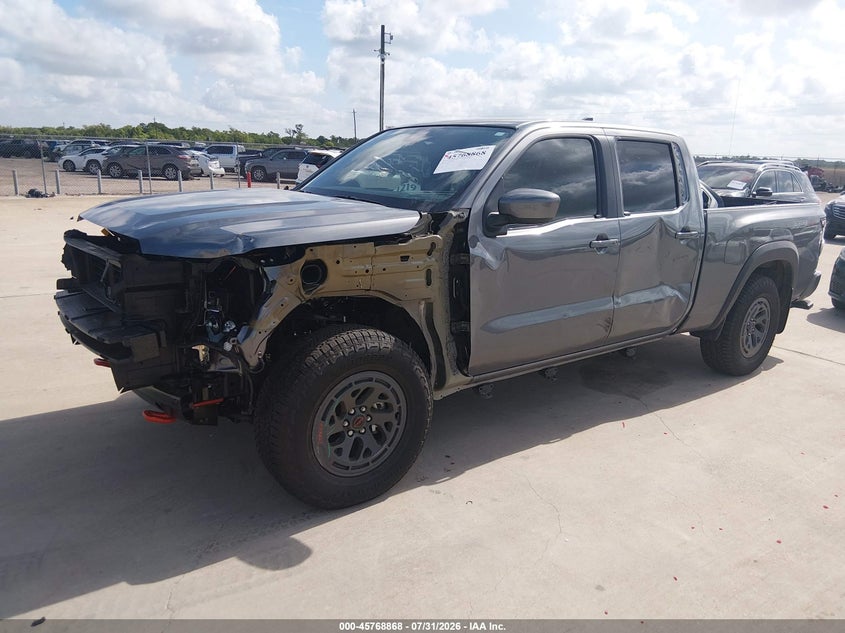 Vin: 1n6ed1fk7tn646133, lot: 46267617, nissan frontier long bed pro-4x 4x4 20262