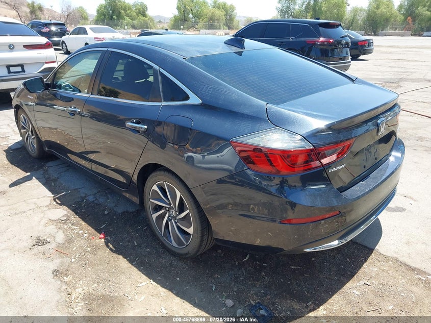 Vin: 19xze4f91ke002436, lot: 46267648, honda insight touring 20193