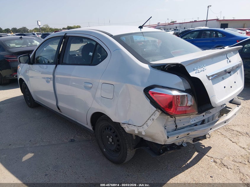 Vin: ml32fufj2rhf20333, lot: 46267663, mitsubishi mirage g4 black edition/es/le 20243
