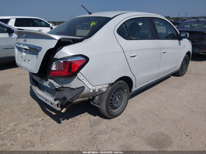 Vin: ml32fufj2rhf20333, lot: 46267663, mitsubishi mirage g4 black edition/es/le 20244