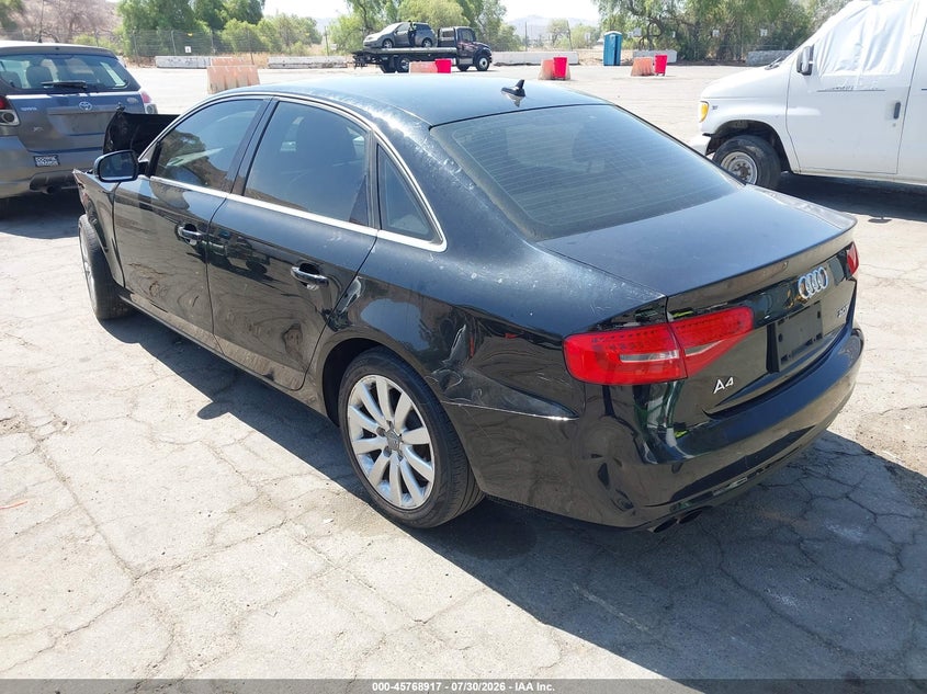 Vin: wauafafl4dn026746, lot: 46267666, audi a4 2.0t premium 20133