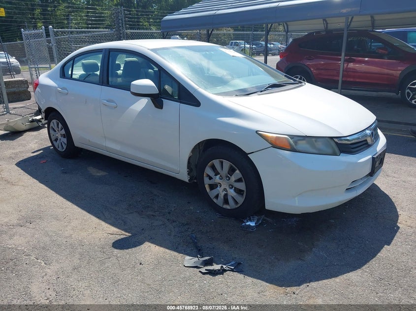 Vin: 2hgfb2f54ch600153, lot: 46267672, honda civic lx 2012 img_1