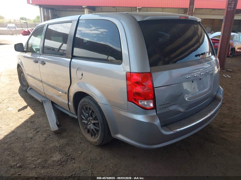 Vin: 2c4rdgbg3dr703909, lot: 46267674, dodge grand caravan american value pkg 20133