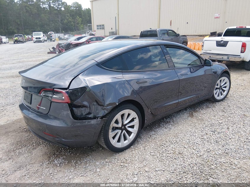 Vin: 5yj3e1eb8pf477303, lot: 46267692, tesla model 3 long range dual motor all-wheel drive 20234