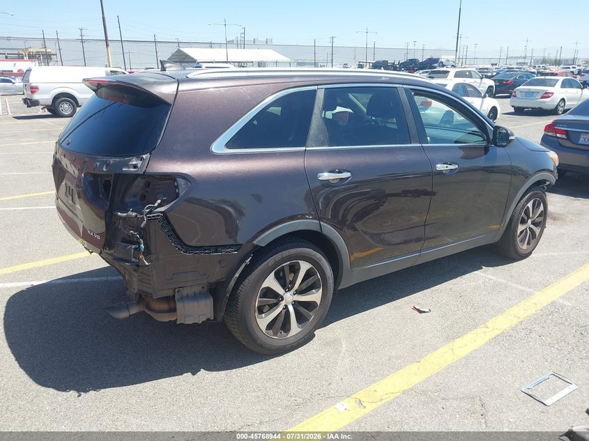 Vin: 5xyph4a51jg350242, lot: 46267693, kia sorento 3.3l ex 20184