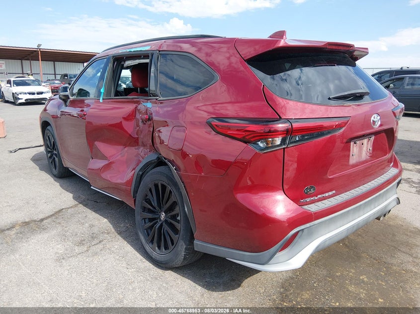 Vin: 5tdkdrah6ps028656, lot: 46267702, toyota highlander xse 20233