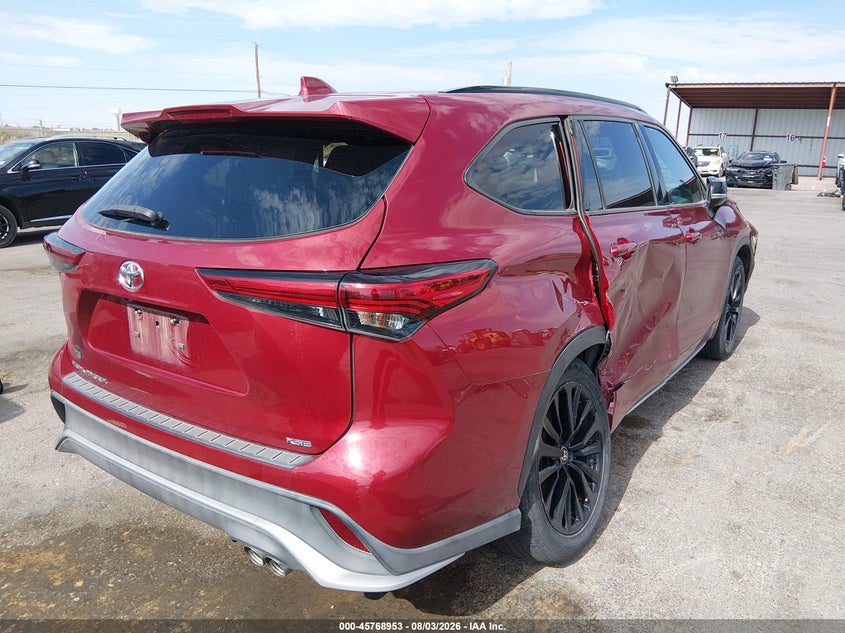 Vin: 5tdkdrah6ps028656, lot: 46267702, toyota highlander xse 20234