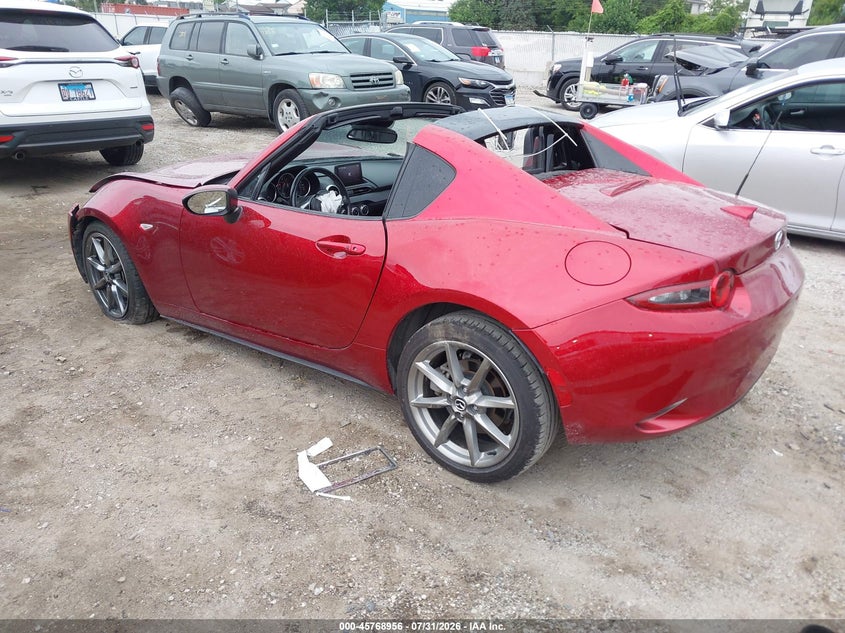 Vin: jm1ndam74m0457035, lot: 46267705, mazda mx-5 miata rf grand touring 20213