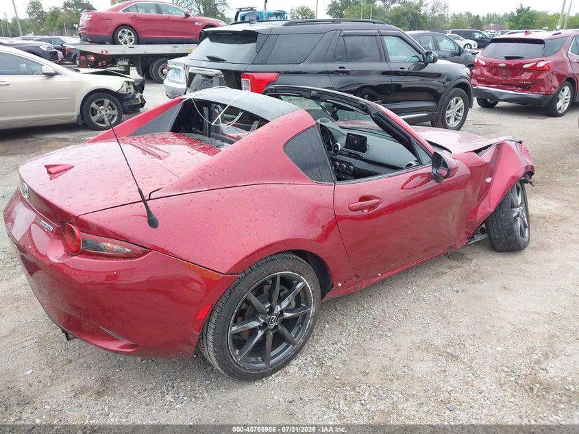 Vin: jm1ndam74m0457035, lot: 46267705, mazda mx-5 miata rf grand touring 20214